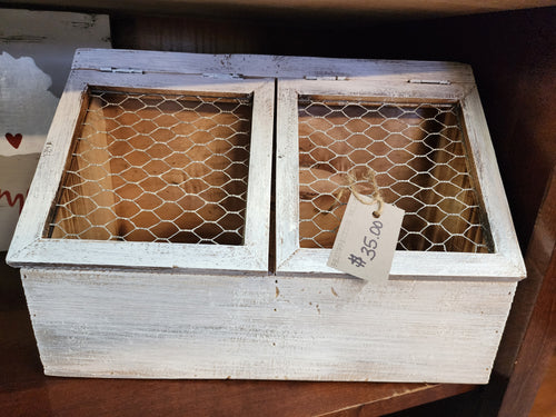 Chicken wire box