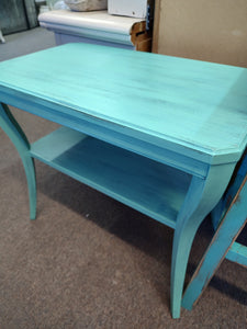 Two Color Side Table