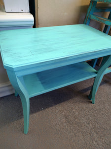 Two Color Side Table