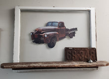 Window truck with shelf