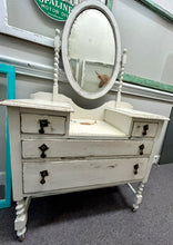 4 Drawer Distressed Vanity