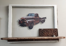 Window truck with shelf